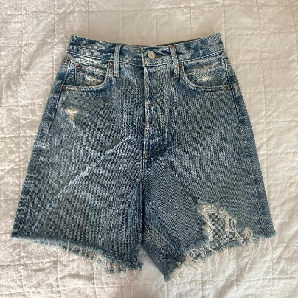 AGOLDE Stella High Rise Shorts
